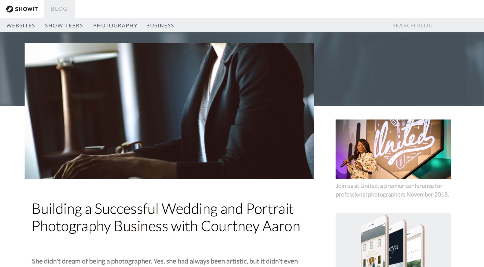 Building a Successful Wedding and Portrait Photography Business