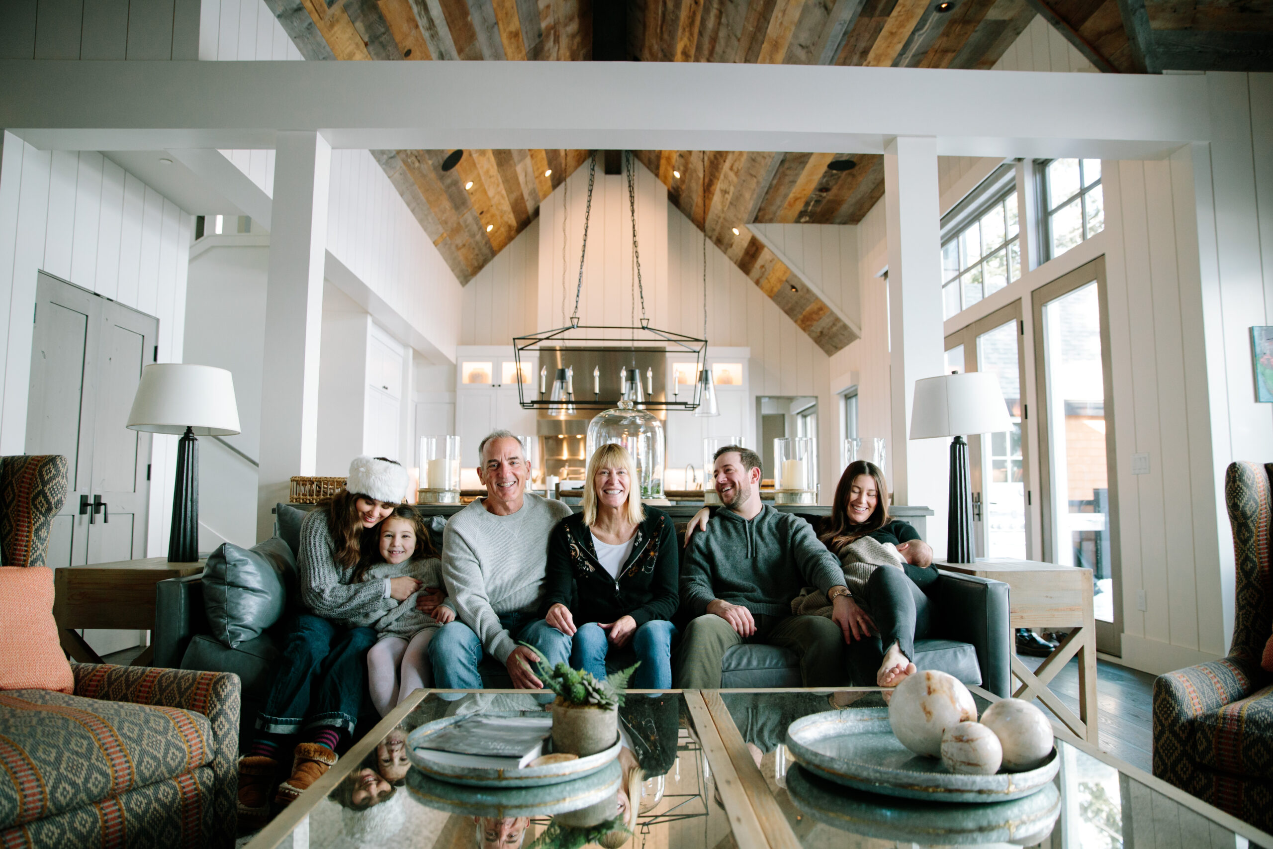 Family Photography at their Lake House on Lake Tahoe